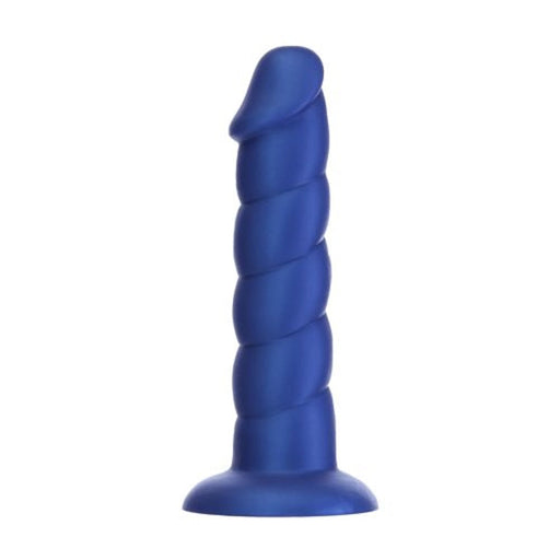 Addiction Unicorn Fantasy Dong 8 In. Blue With Powerbullet | cutebutkinky.com