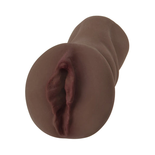 Home Grown Pussy Delicate Daisy Chocolate Brown Stroker | cutebutkinky.com