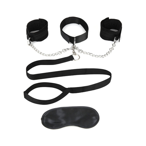 Lux Fetish Collar And Cuff | cutebutkinky.com