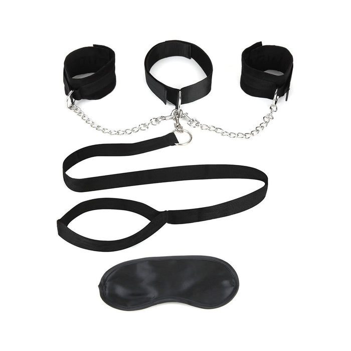 Lux Fetish Collar And Cuff | cutebutkinky.com