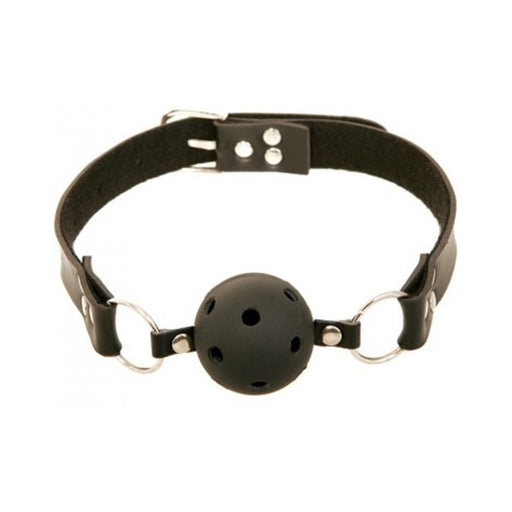 Limited Edition Breathable Ball Gag Black O/S | cutebutkinky.com