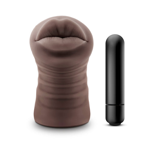 Hot Chocolate Renee Brown Mouth Stroker | cutebutkinky.com