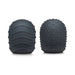 Le Wand Original Silicone Textured Covers Black Pack Of 2 | cutebutkinky.com