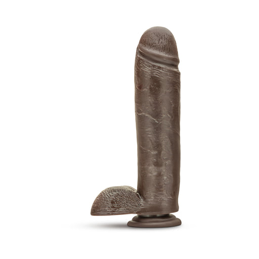Mr. Mister 10.5 Inches Dildo with Suction Brown | cutebutkinky.com