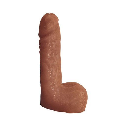Natural Realskin Squirting Penis #1 Brown Dildo | cutebutkinky.com