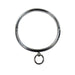 Rouge Stainless Steel Ring Collar Silver | cutebutkinky.com