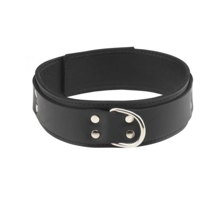 Leather Collar Comfort Fit 1.5 Inches | cutebutkinky.com
