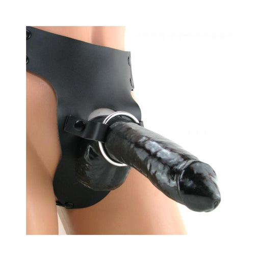 Mr. Big Hollow 8 inches Strap On Black | cutebutkinky.com