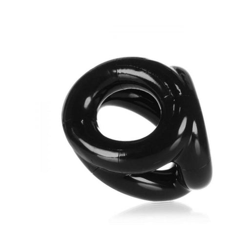 Oxballs Atomic Jock Tri-Sport 3 Ring Sling Cockring Black | cutebutkinky.com