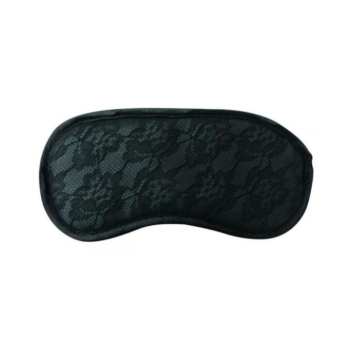 Sincerely Lace Blindfold Black O/S | cutebutkinky.com