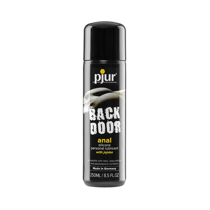 Pjur Back Door Relaxing Anal Glide Jojoba Oil 250ml Silicone Lubricant | cutebutkinky.com