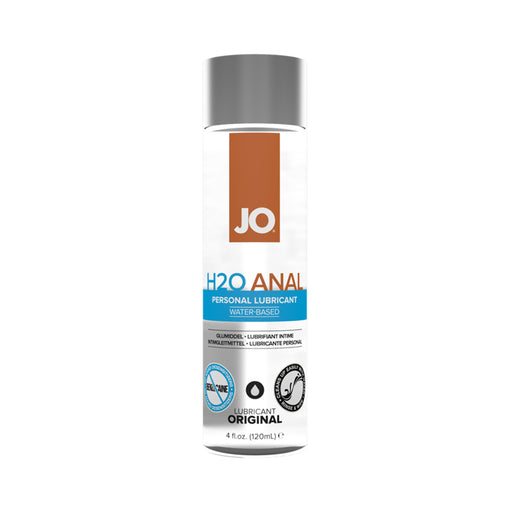 Jo H2O Anal Water Based Lubricant 4 Ounces | cutebutkinky.com