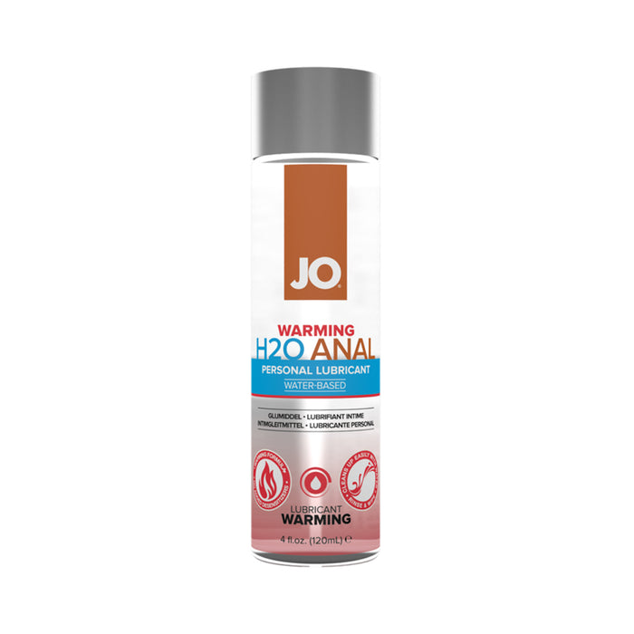Jo Anal H2o Warming Lubricant 4 oz | cutebutkinky.com