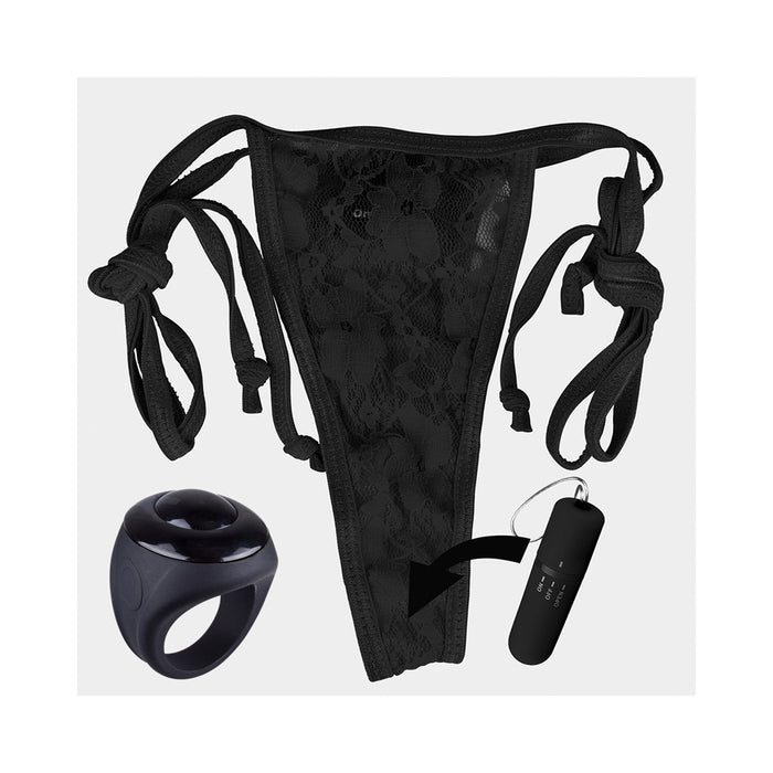 My Secret Screaming O Remote Panty Vibe Black | cutebutkinky.com
