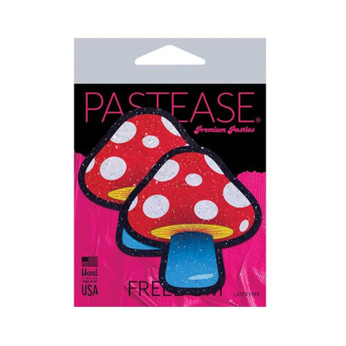 Pastease Mushroom: Colorful Shroom Nipple Pasties