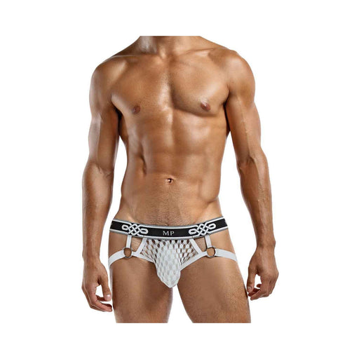 Peep Show Jock Strap Ring White L/XL | cutebutkinky.com