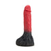 The Realm Lycan Lock-on Werewolf Dildo Red | cutebutkinky.com